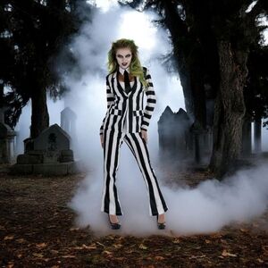 Beetlejuice womams costume size Large New